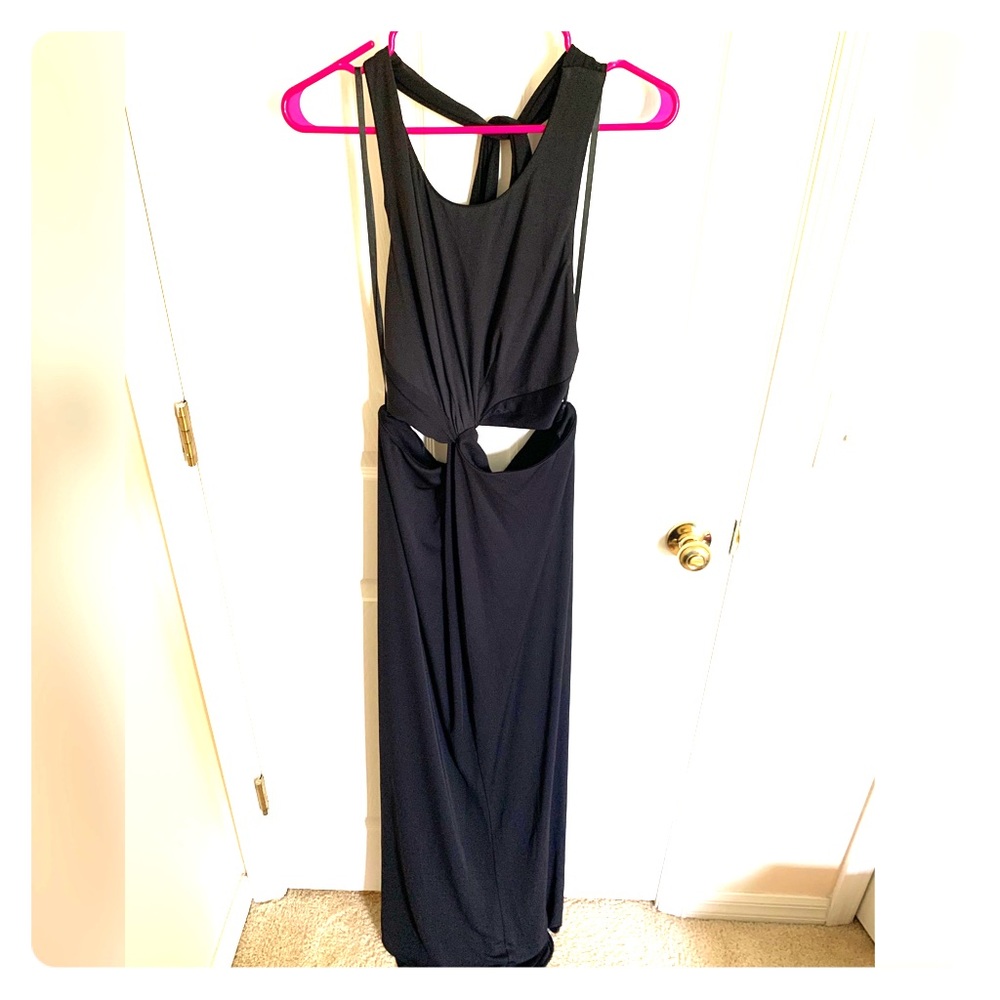 Black BCBG Olesya gown